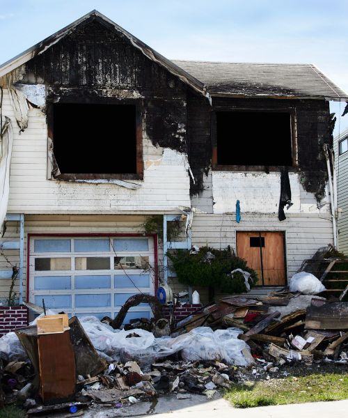 fire damage restoration